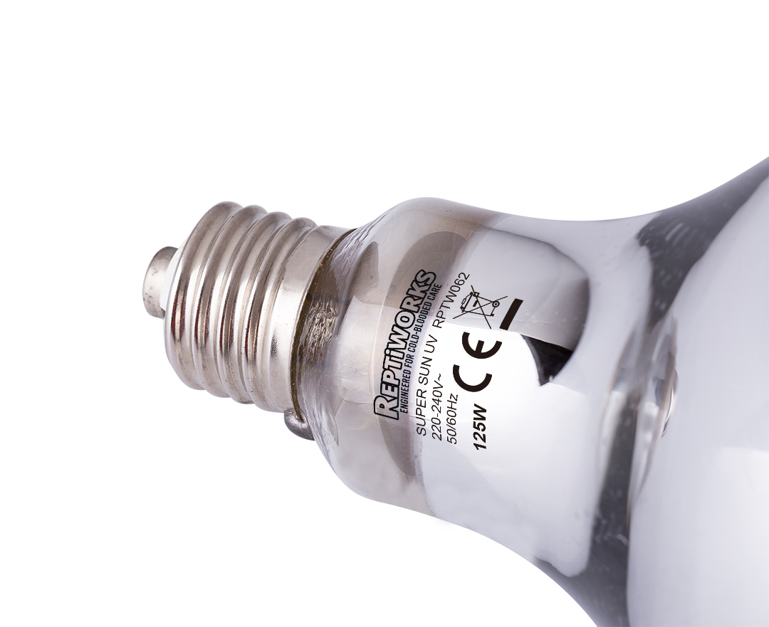 Reptiworks Supesun Uvb/Uva Lamps-125W12.5X12.5X16Cm / 4.9"X4.9"X4.7"